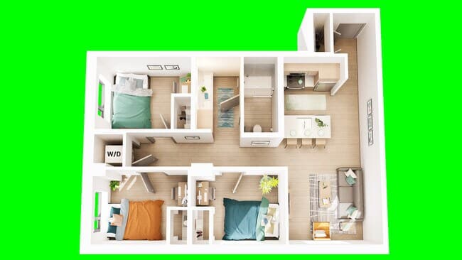 C6 Private floor plan