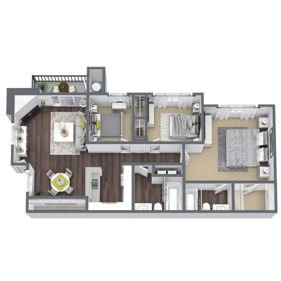 Granite U302 floor plan