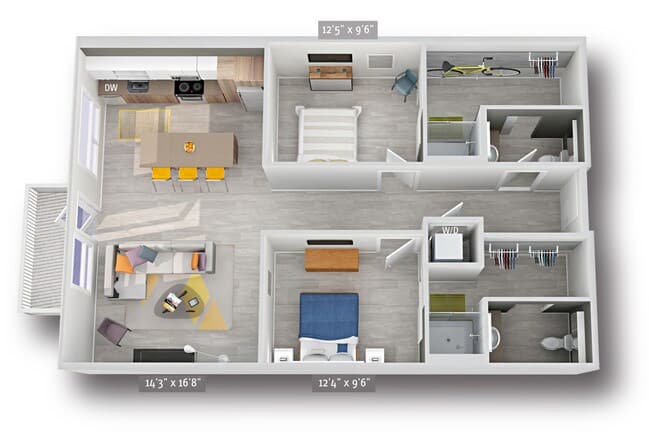 B1V 340 floor plan