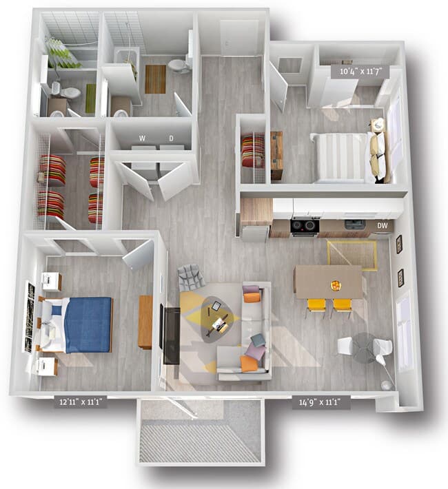 B5 212 floor plan