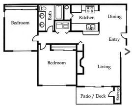 Douglas O102 floor plan