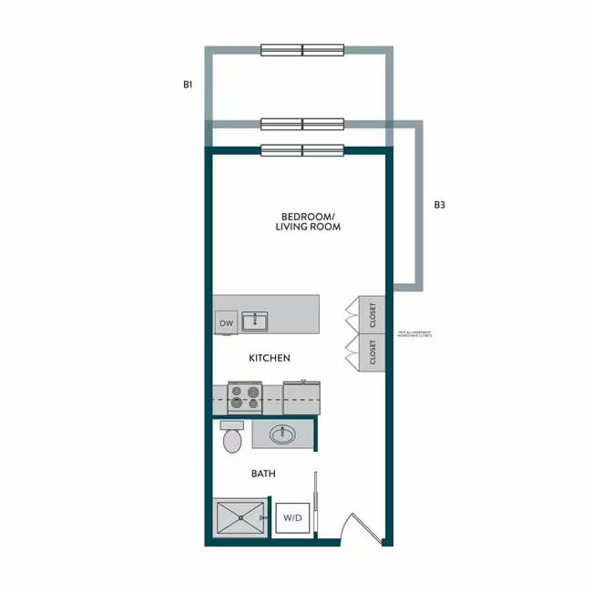 Studio C 449 floor plan