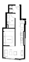 Urban 1x1 0910 floor plan