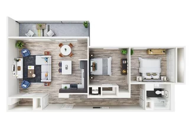 2x1 A 0202 floor plan