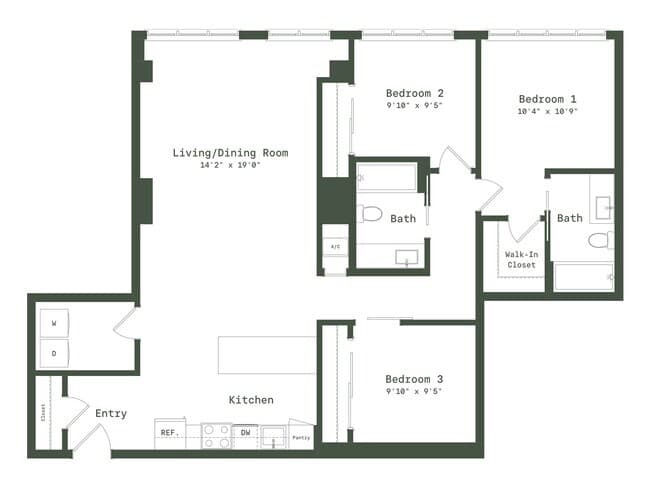PE3 0304 floor plan