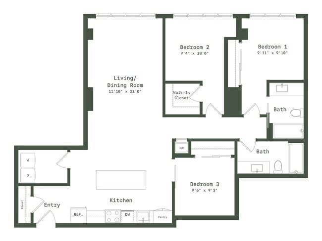 PE4 0305 floor plan