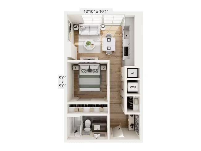 TA1 0804 floor plan