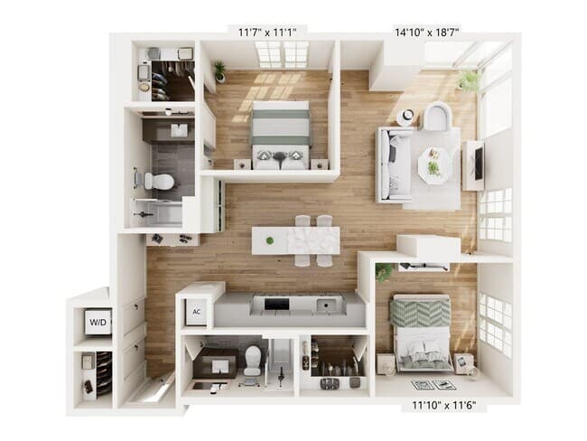 TD1 1108 floor plan