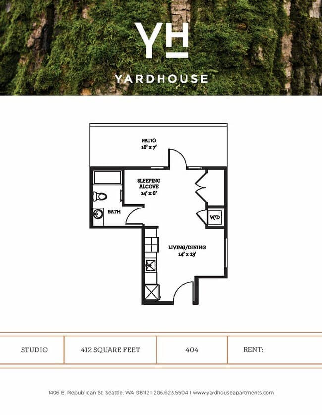 Studio floor plan
