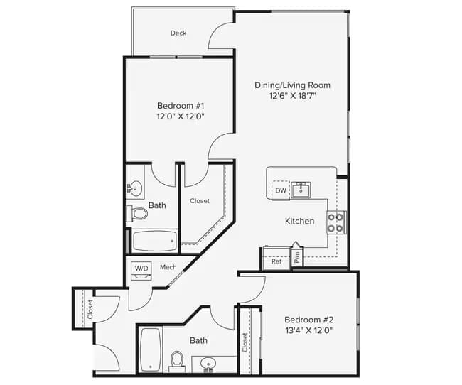 B6-1005 00D-D311 floor plan