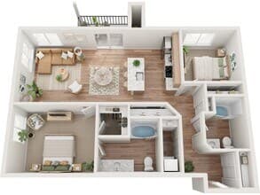 Bud G-301 floor plan