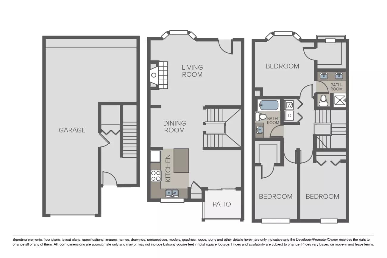 Primrose Townhome 9-1516 floor plan