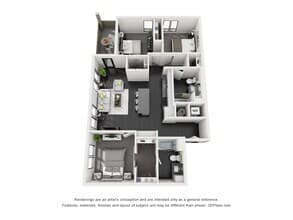 C1 D308 floor plan