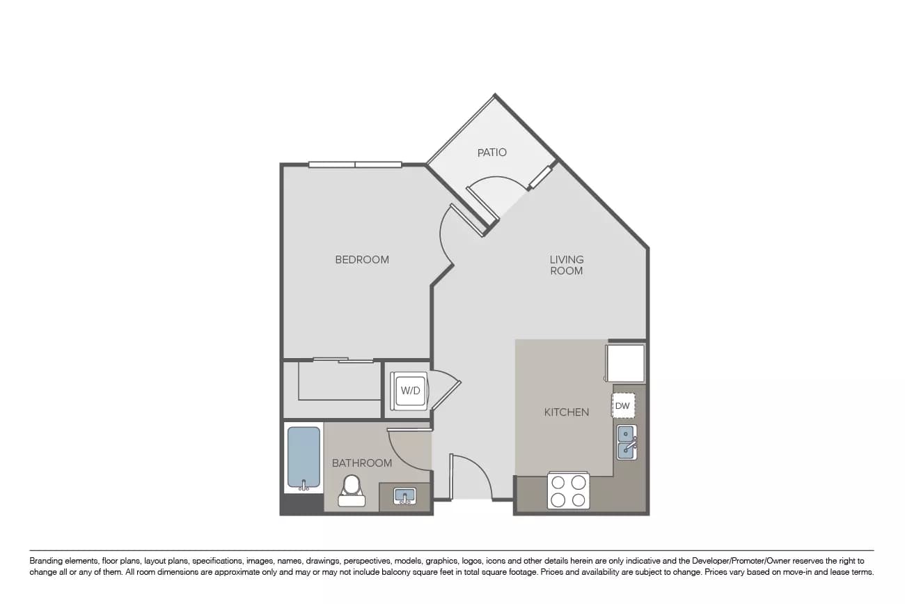Plan 1G B412 floor plan