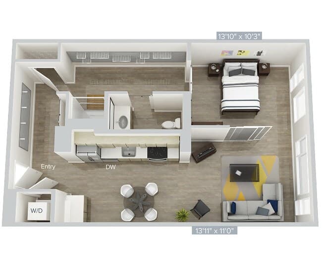 A13 437 floor plan