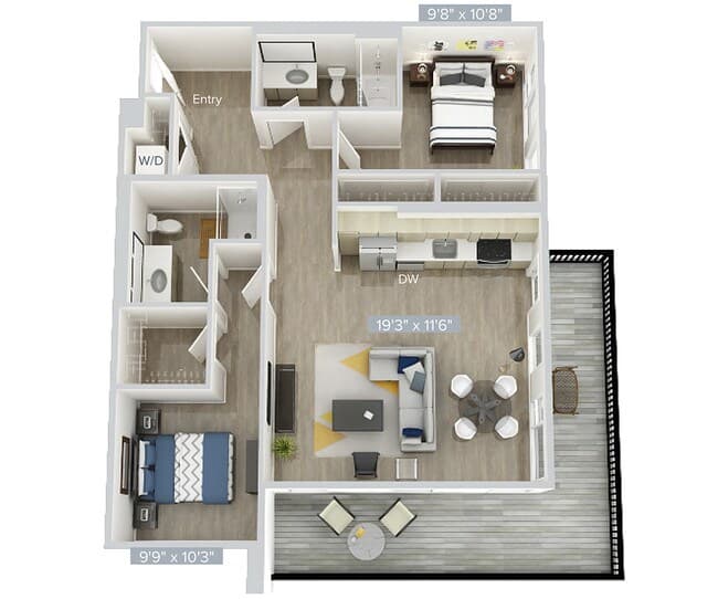 B3 856 floor plan