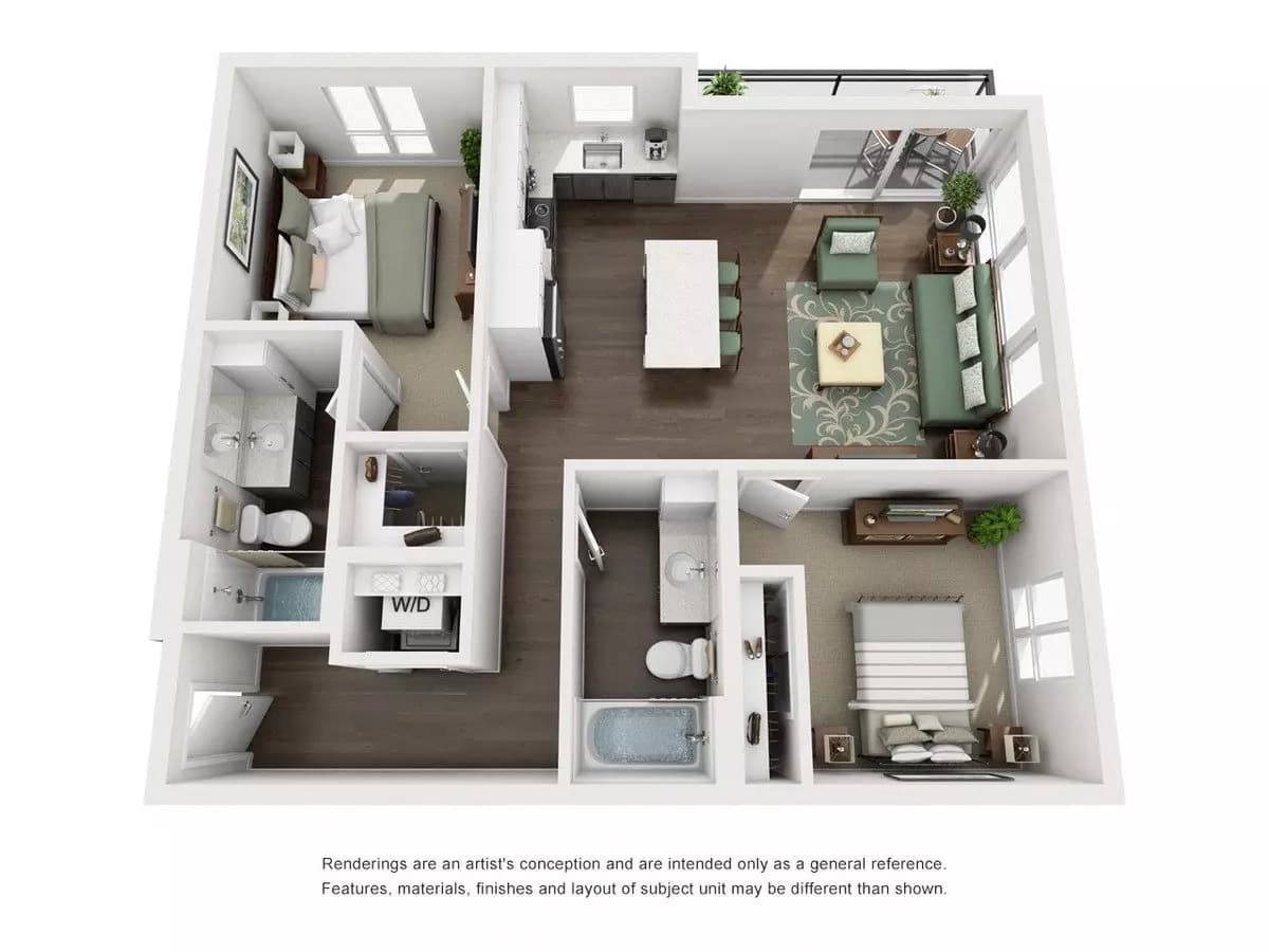 Unit 315 315 floor plan