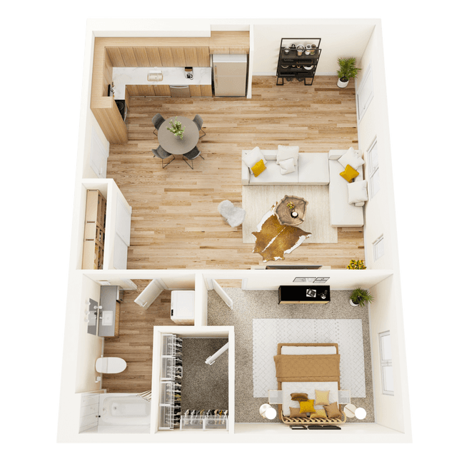 A6 301 floor plan