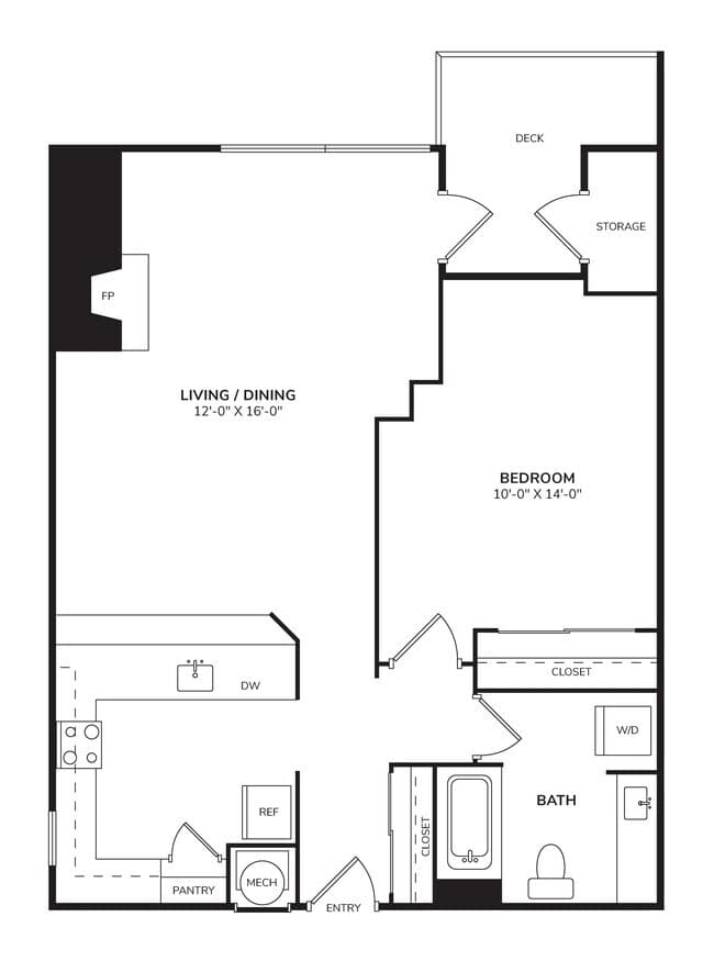 A1 - Mallard B-312 floor plan