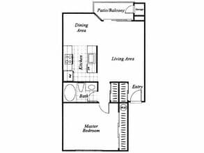 The Forest E208 floor plan