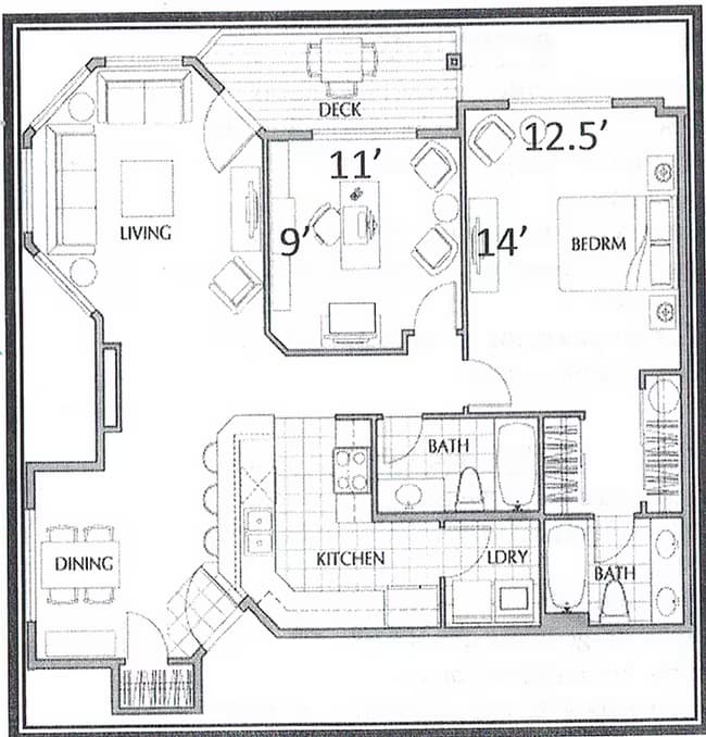 Hawthorn F-241 floor plan