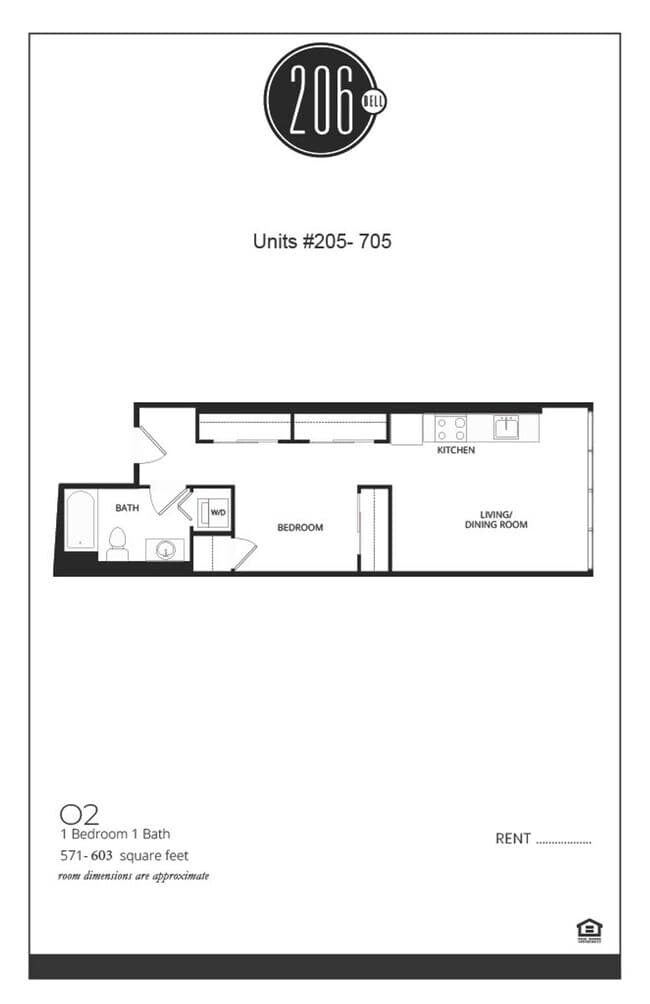 Pacific 205 floor plan
