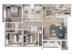 Olympic R413 floor plan