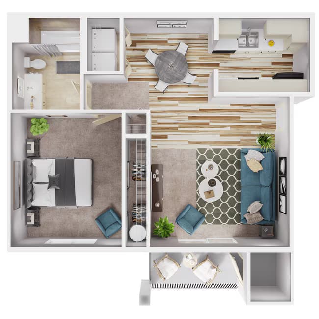 Snoqualmie D402 floor plan