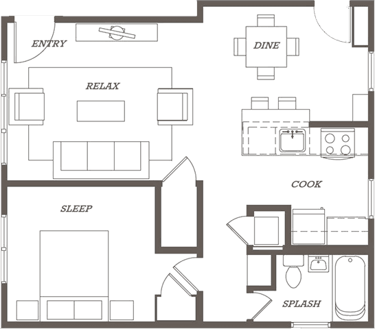 The BMX 3051-2 floor plan