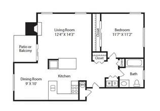 A1 Classic C306 floor plan