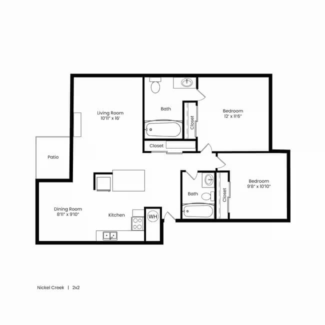 B2 Classic H201 floor plan