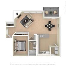 1x1L 06A floor plan