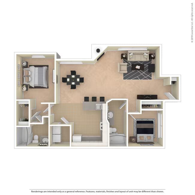 2x2L 05B floor plan