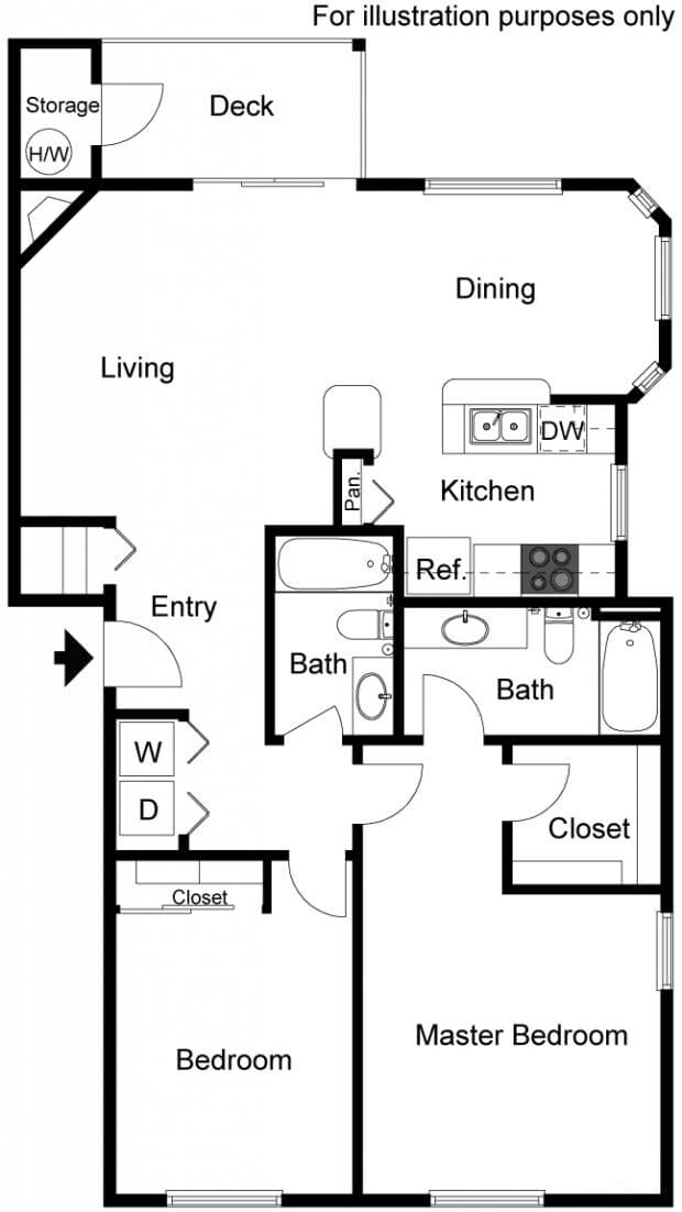 Jackson H302 floor plan