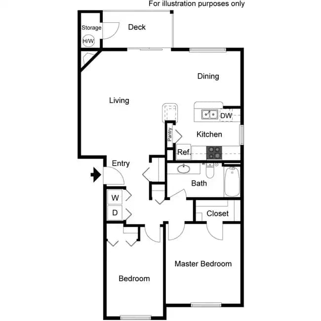 Madison N302 floor plan
