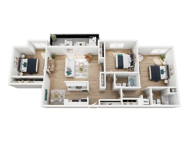 Park Ave 1 Premium 2 226 floor plan