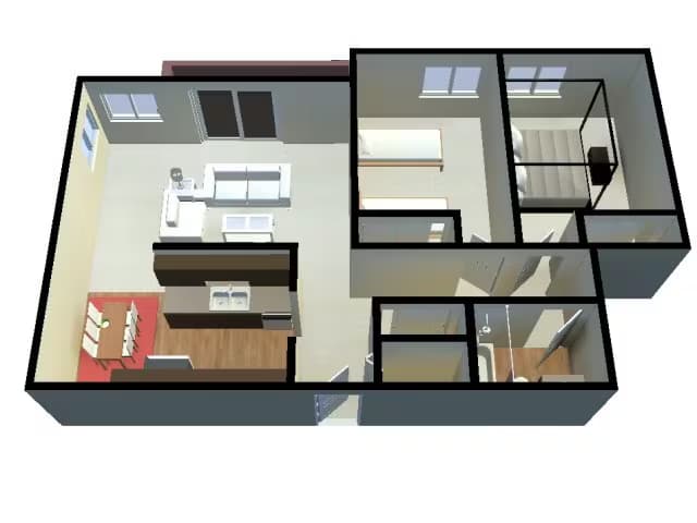 Standard Chelsea 233 floor plan