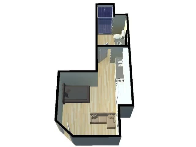 Standard Rockefeller 648B floor plan