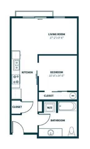 A1 D210 floor plan