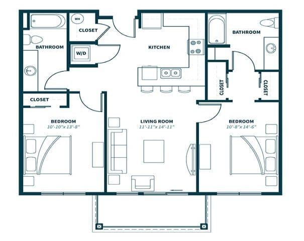 B1 A211 floor plan