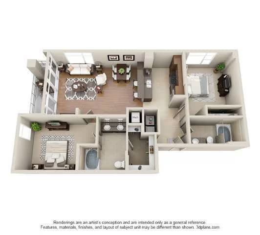 Floorplan KHC 1007 floor plan