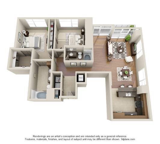 Floorplan M 1301 floor plan