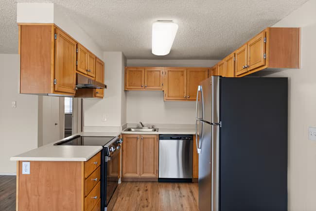 Two Bedroom One Bath H096 floor plan