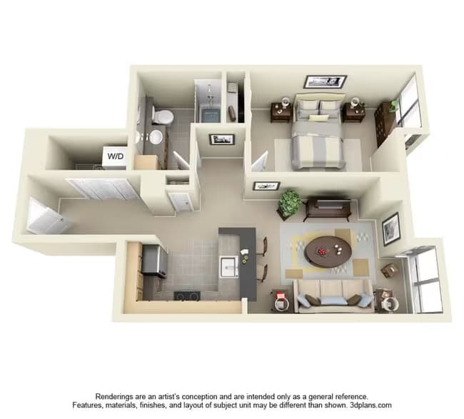 A1 1010 floor plan
