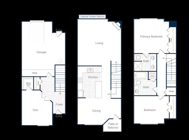 Burgundy / Middle Kitchen EE665 floor plan