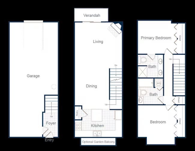 Cognac / End Kit SS M823 floor plan