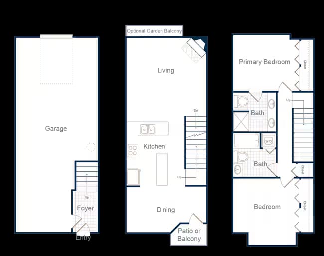 Cognac / Middle Kitchen FF776 floor plan