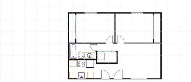 2x1A 8670-10R floor plan