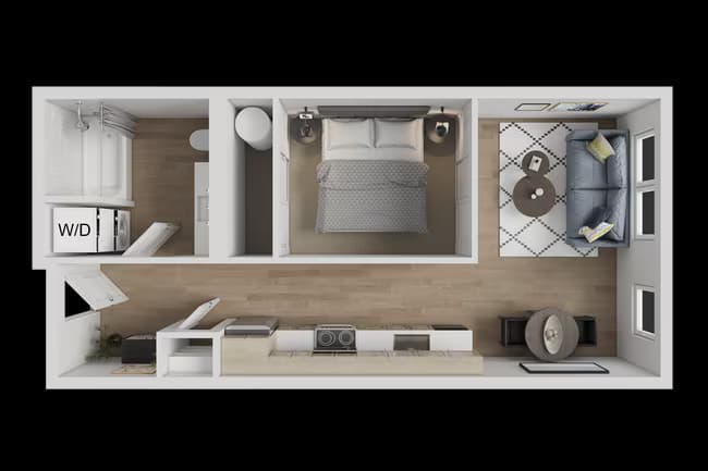Open 1A 2119 floor plan