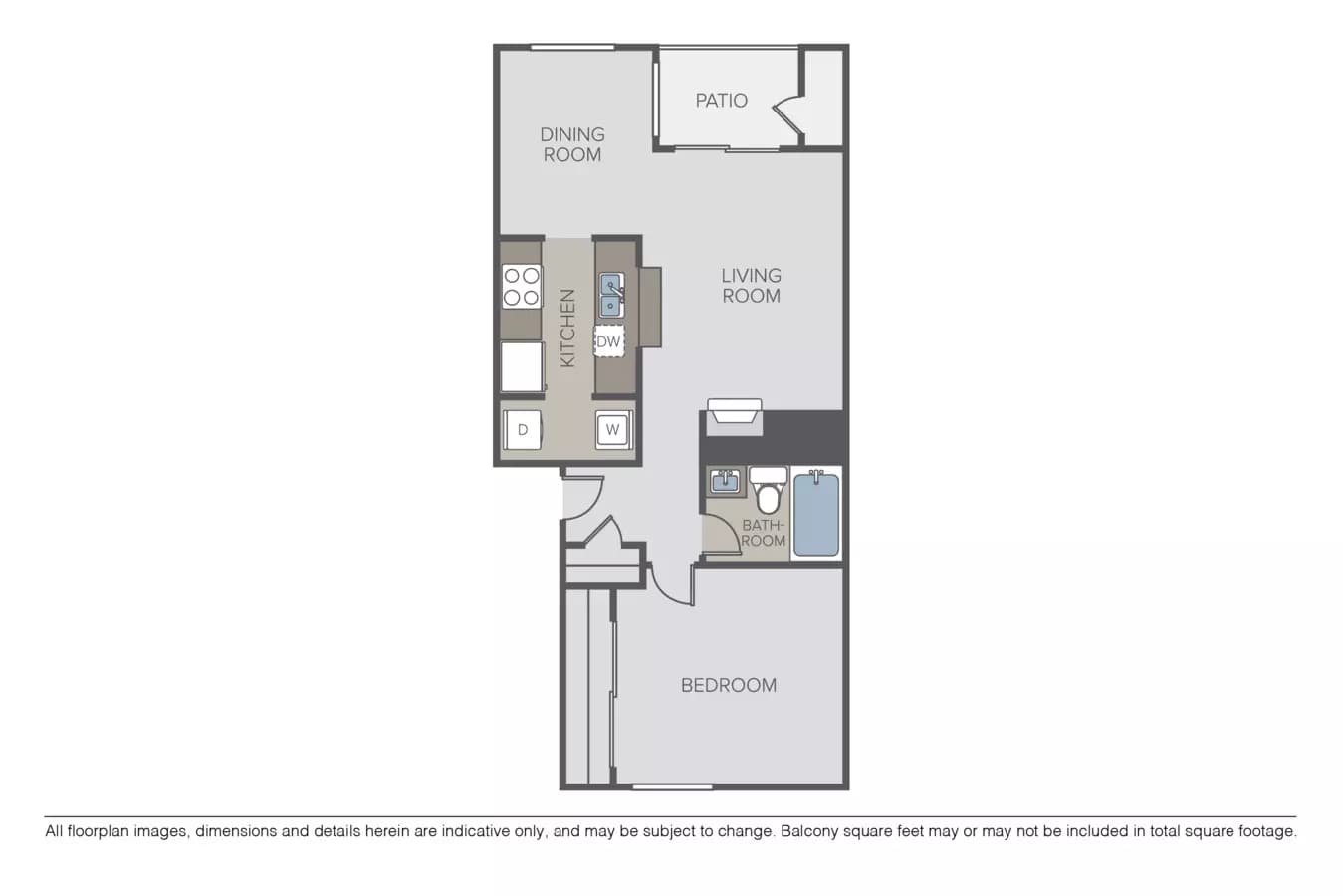 Plan 1A U309 floor plan